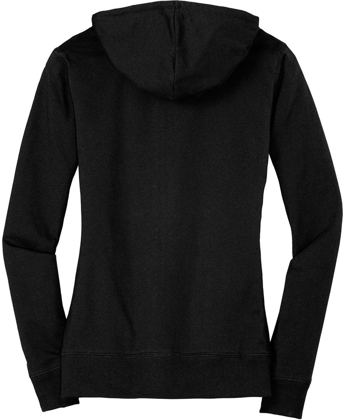 no-logo District Ladies Fitted Jersey Full-Zip Hoodie-Regular-District-Thread Logic