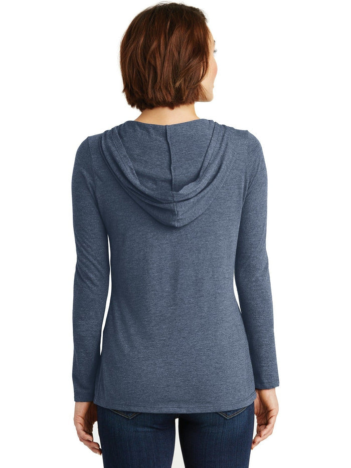 no-logo District Women’s Perfect Tri-Long Sleeve Hoodie-Regular-District-Thread Logic