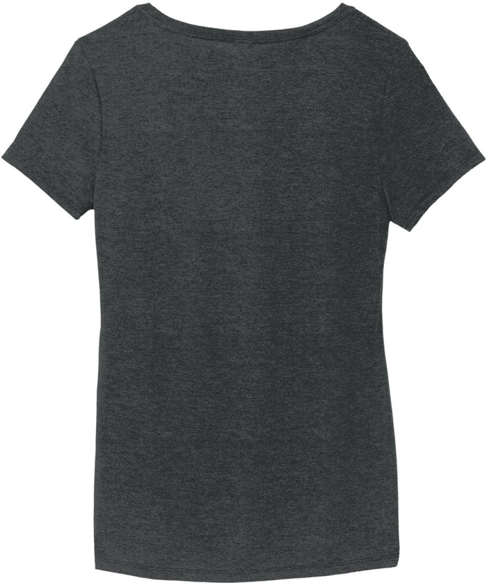 no-logo District Ladies Perfect Tri V-Neck Tee-Regular-District-Thread Logic