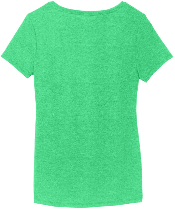 no-logo District Ladies Perfect Tri V-Neck Tee-Regular-District-Thread Logic