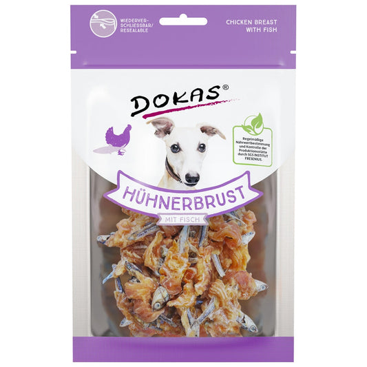 Dokas Dog Hühnerbrust mit Fisch