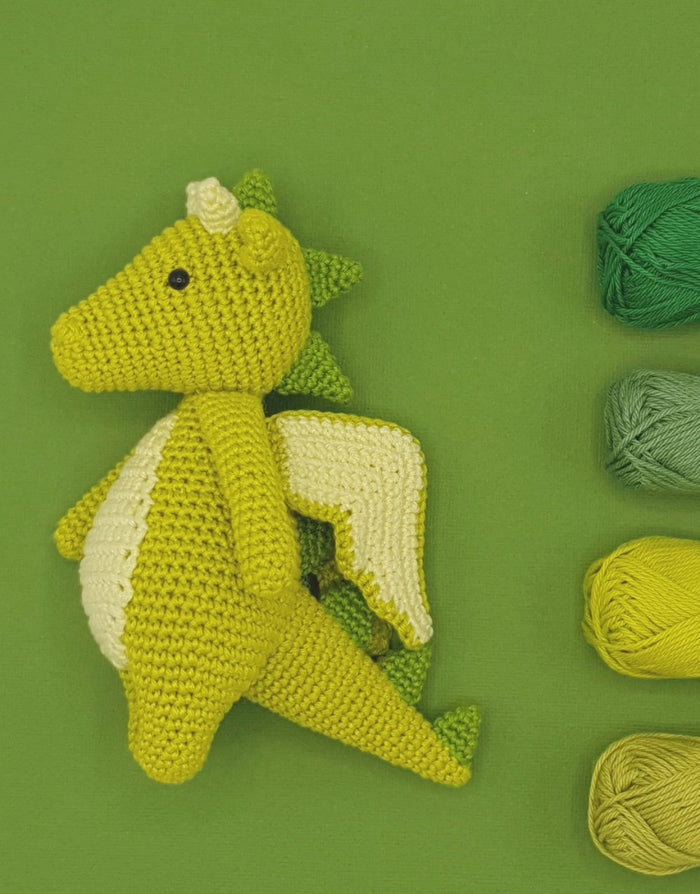 Doris the Dragon Crochet Kit, Hardicraft