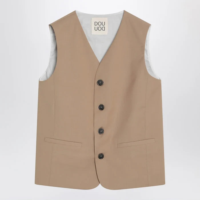 Douuod - Jacket-shirt Giocattolo beige