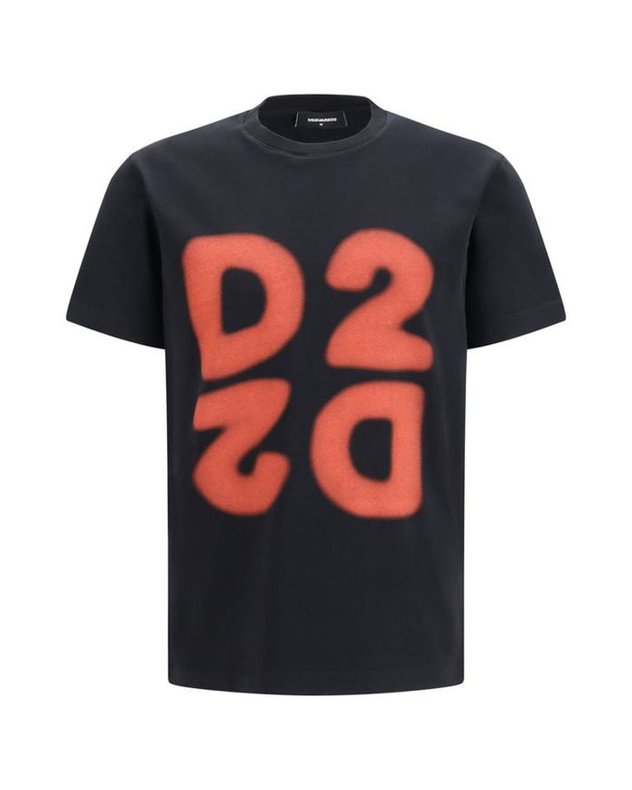 Dsquared² Black Cotton T-Shirt