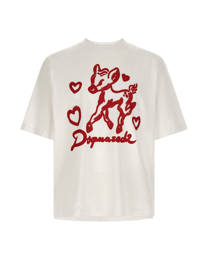 Dsquared² Multicolor Cotton T-Shirt