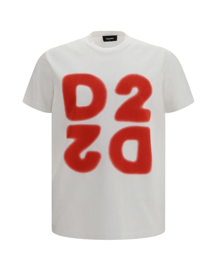 Dsquared² White Cotton T-Shirt