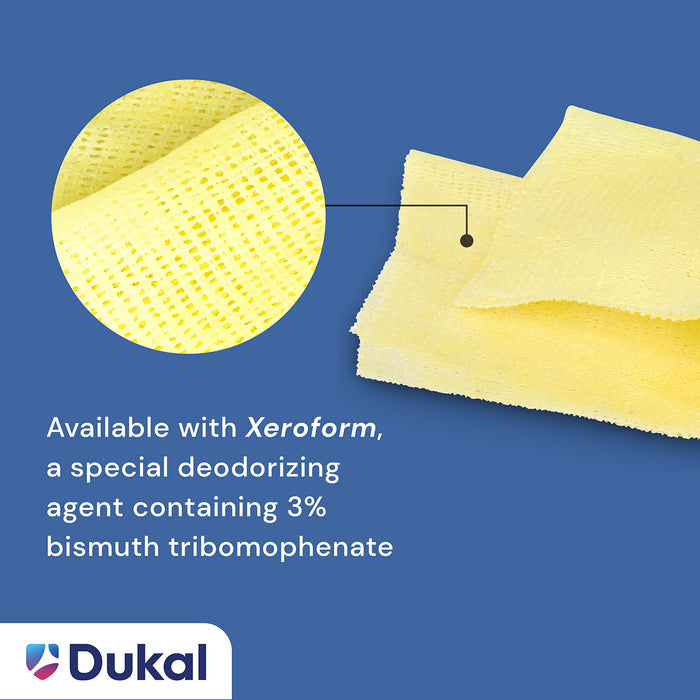Dukal Xeroform Petrolatum Gauze, Sterile