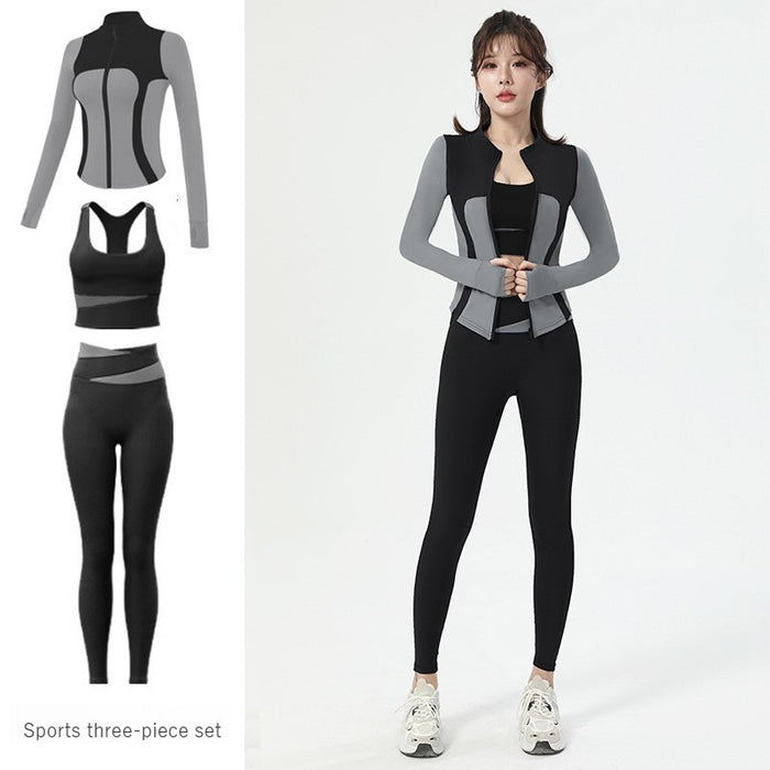 Black [Jacket] + Black [Bra] + Black [Trousers] / S