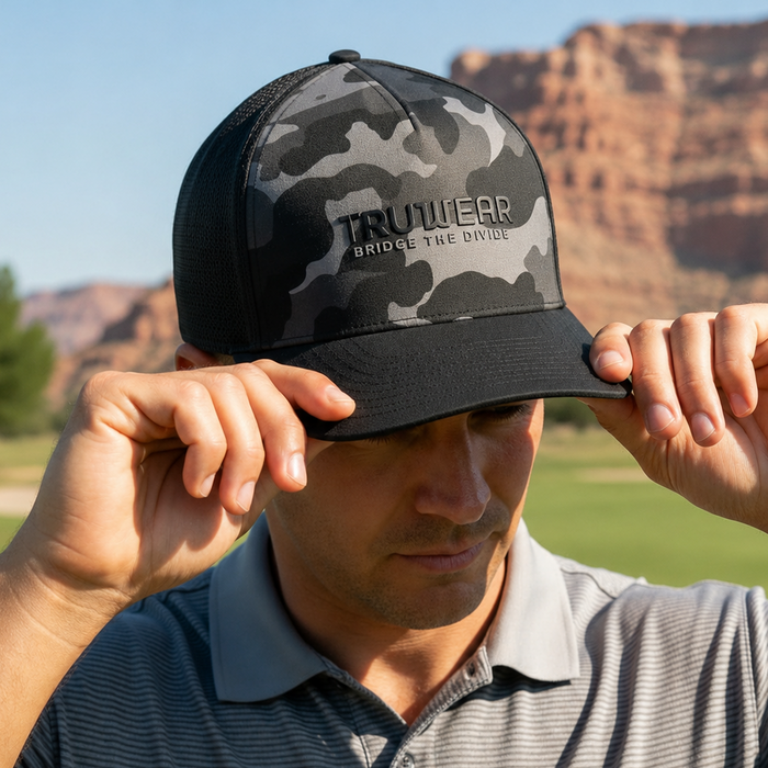 Eagle Bridge the Divide Hat Black Camo