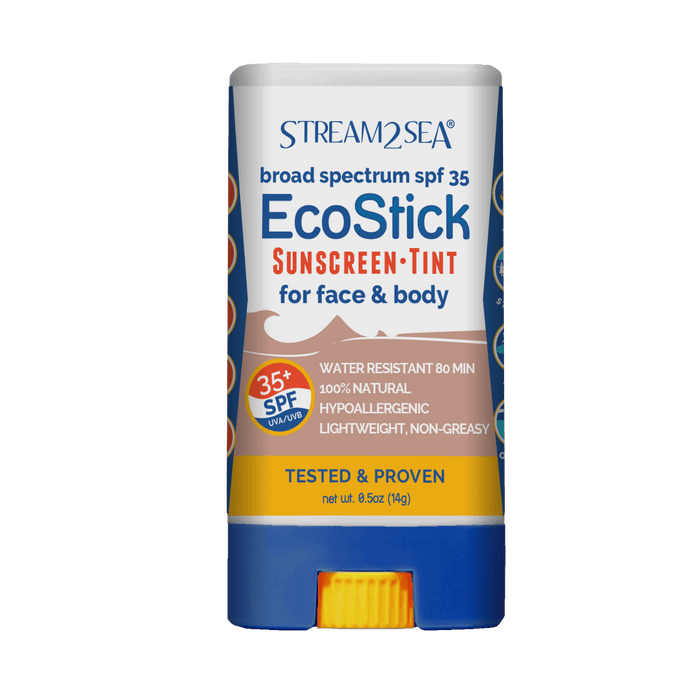 Stream2Sea EcoStick Sunscreen - Tint (w/ Eco-Safe Zinc™)