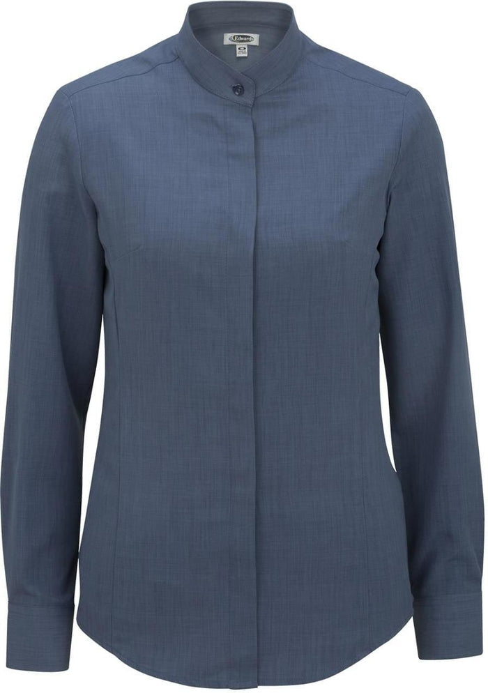 Edwards Women's Bastiste Banded Collar Shirt