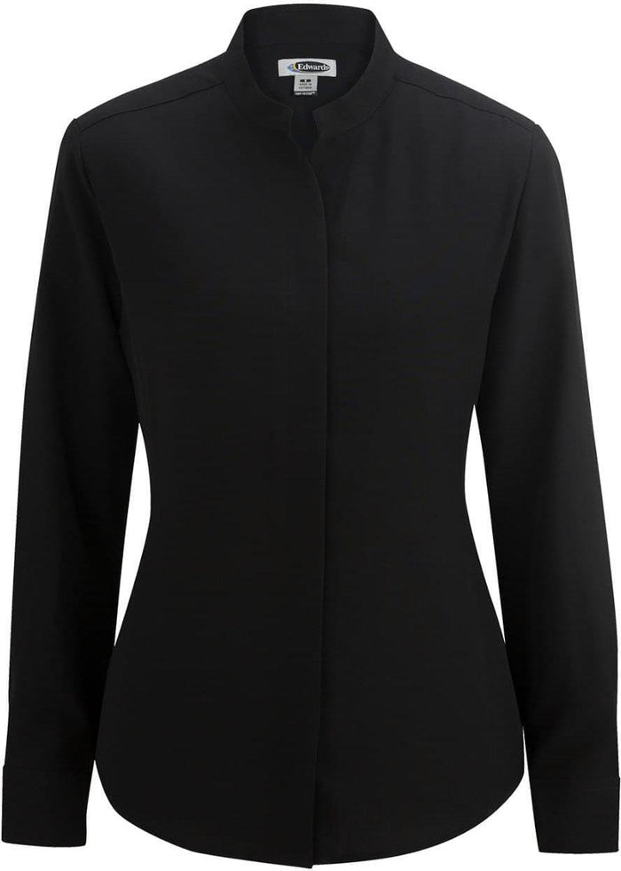 Edwards Women's Bastiste Stand Up Collar Shirt