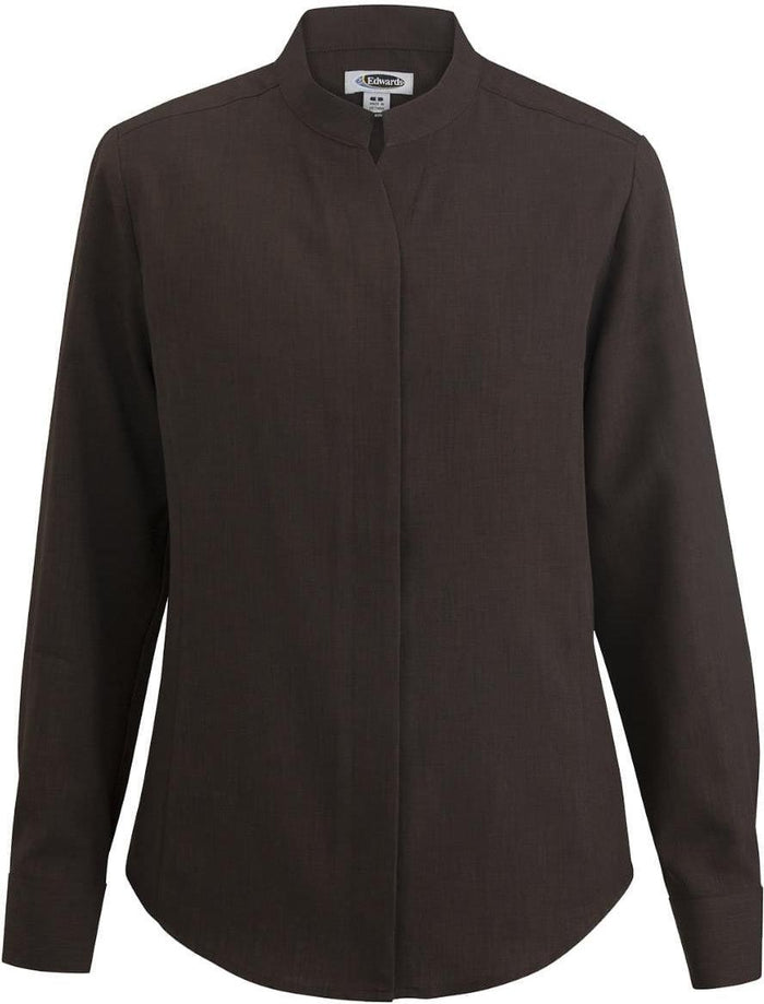 Edwards Women's Bastiste Stand Up Collar Shirt