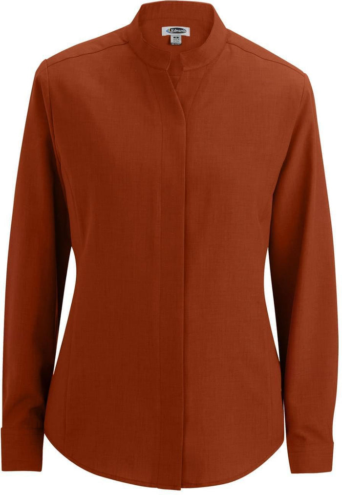 Edwards Women's Bastiste Stand Up Collar Shirt