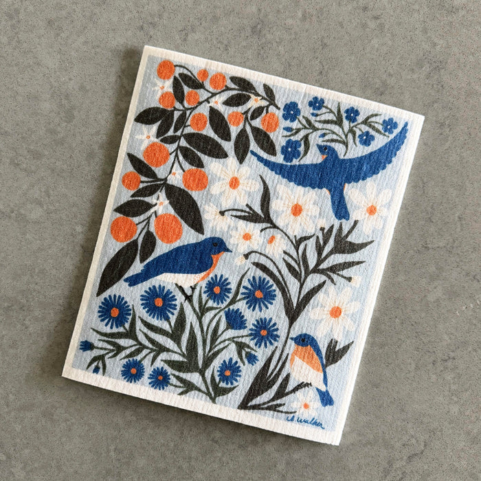Bluebird Swedish Dishcloth