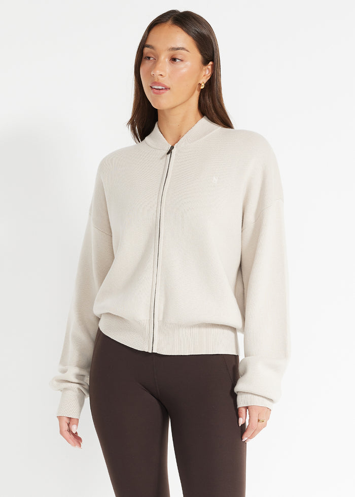 Everyday Knit Bomber Jacket