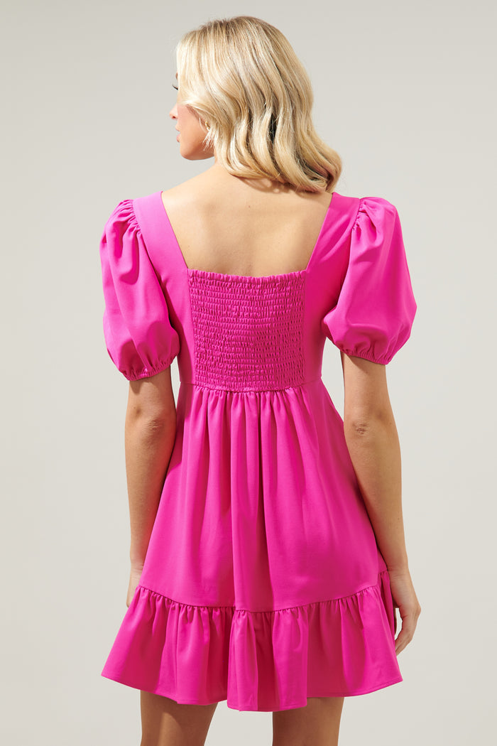 Evy Sweetheart Mini Dress