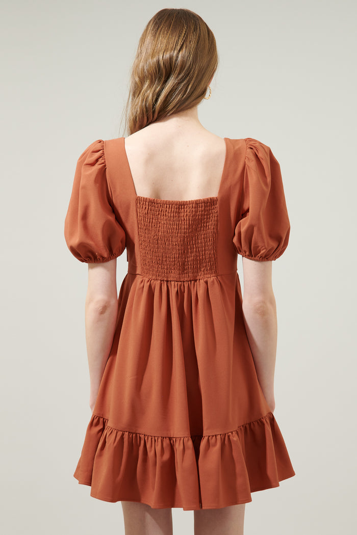 Evy Sweetheart Mini Dress