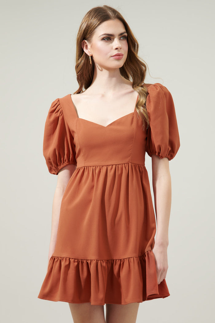 Evy Sweetheart Mini Dress