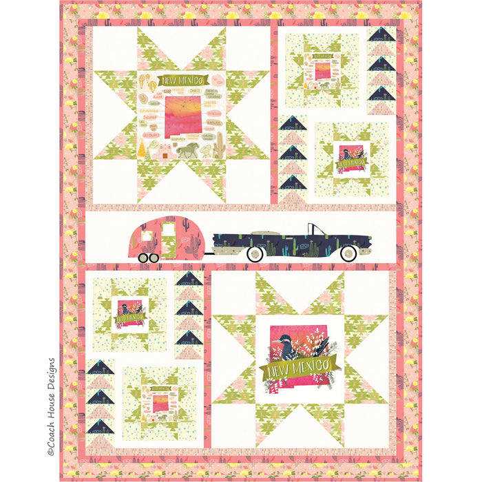Exploring Route 66 Quilt Pattern