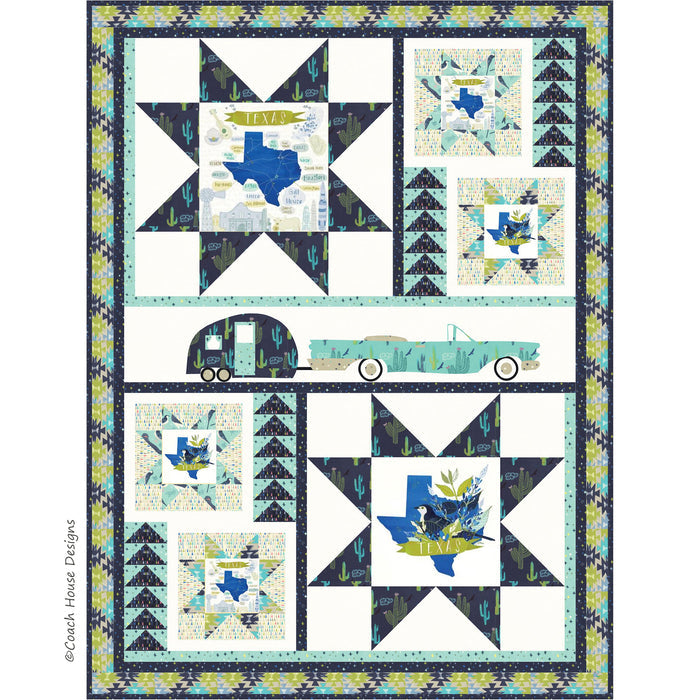 Exploring Route 66 Quilt Pattern