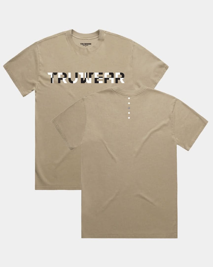 Faded Heavy T-Shirt Khaki