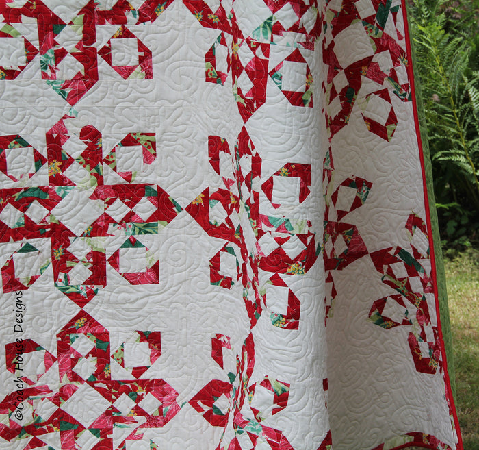 Falling Snow Quilt Pattern