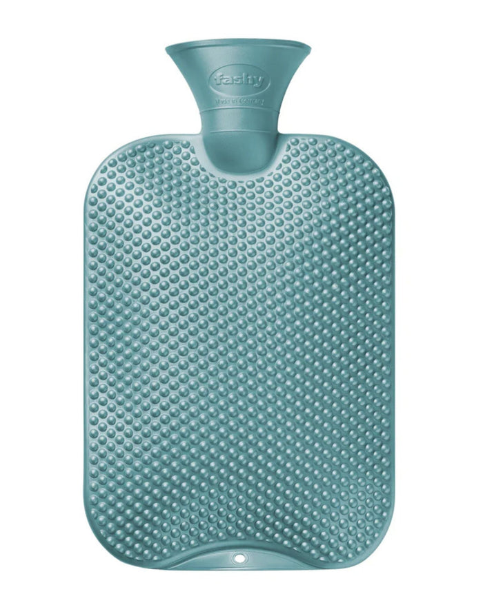 Fashy 2 Litre Single Ribbed with Massage Knob Hot Water Bottle