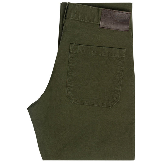 Fatigue Pant - Green Canvas by Naked & Famous Denim