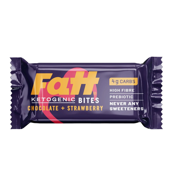 Fatt Chocolate + Strawberry Bites 35g