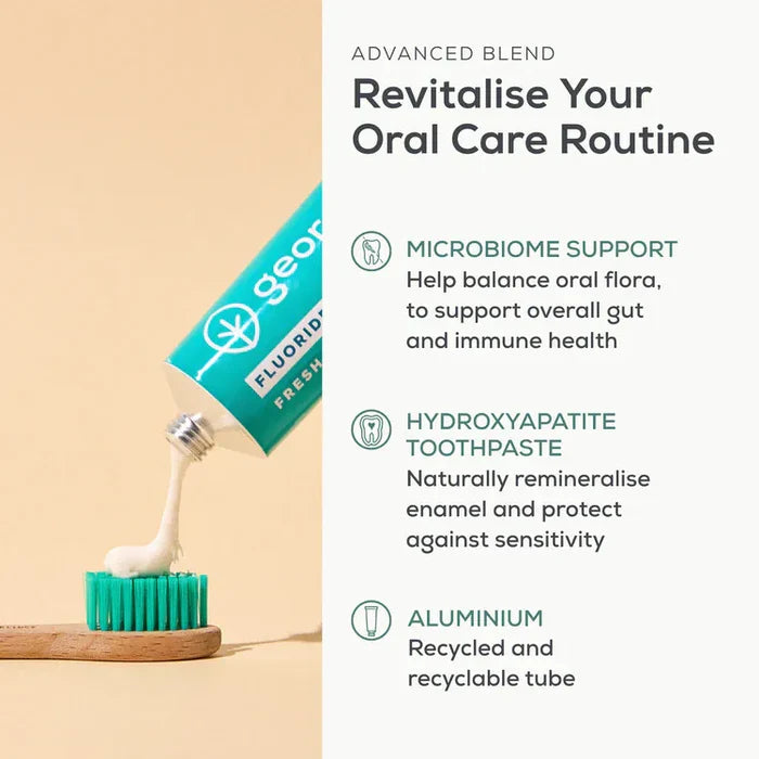 Georganics Fluoride-Free Toothpaste with Prebiotics & Probiotics