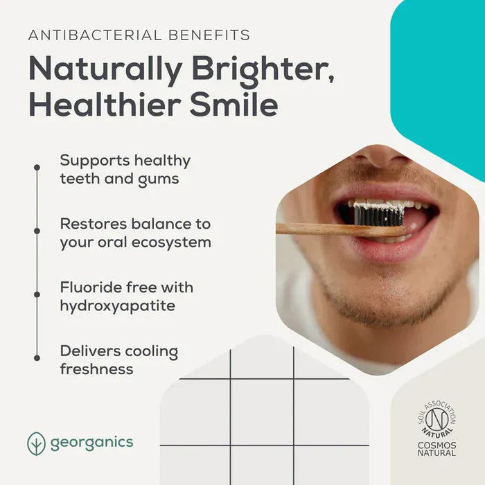 Georganics Fluoride-Free Toothpaste with Prebiotics & Probiotics