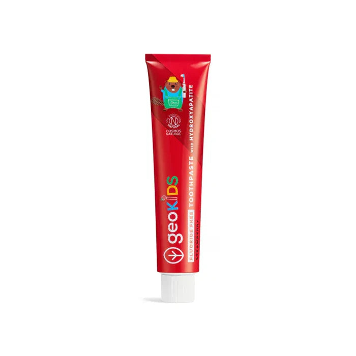 Georganics Kids- Strawberry Fluoride Toothpaste With Hydroxyapatite