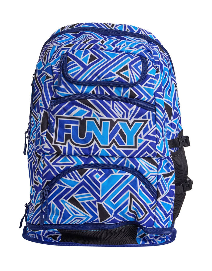 Funky Trunks Blue Bits Elite Squad 36L Backpack - Blue