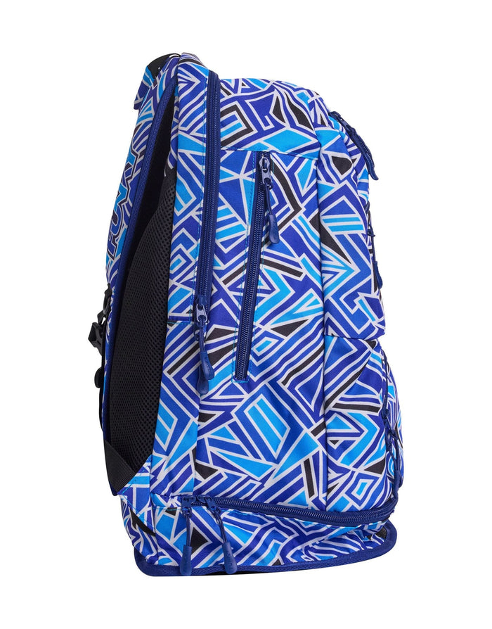 Funky Trunks Blue Bits Elite Squad 36L Backpack - Blue