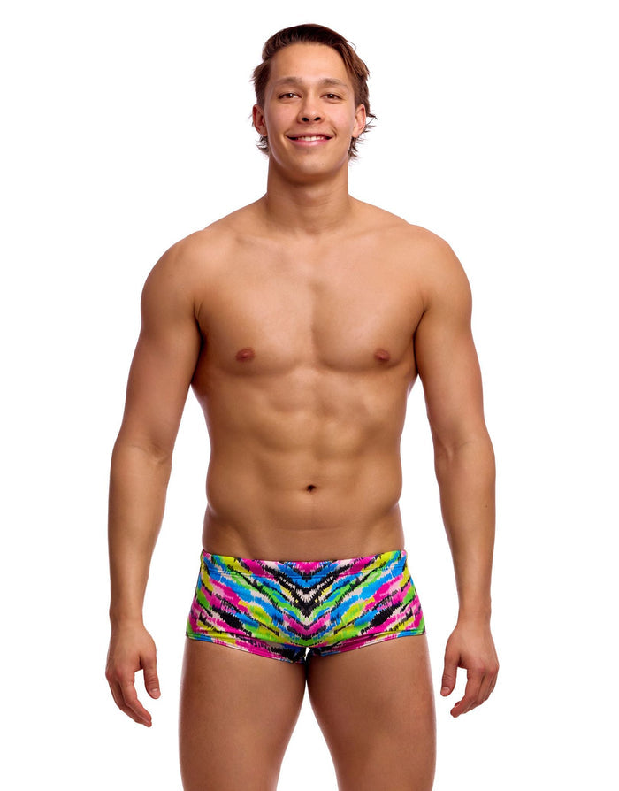 Funky Trunks Happy Hide Sidewinder Swim Trunks - Multi