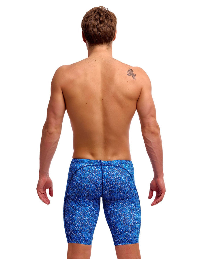 Funky Trunks Pebbles Swim Training Jammer - Blue