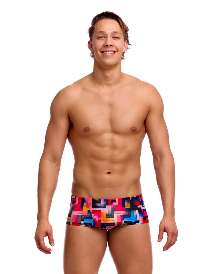 Funky Trunks Putty Rules Classic Swim Trunks - Multi