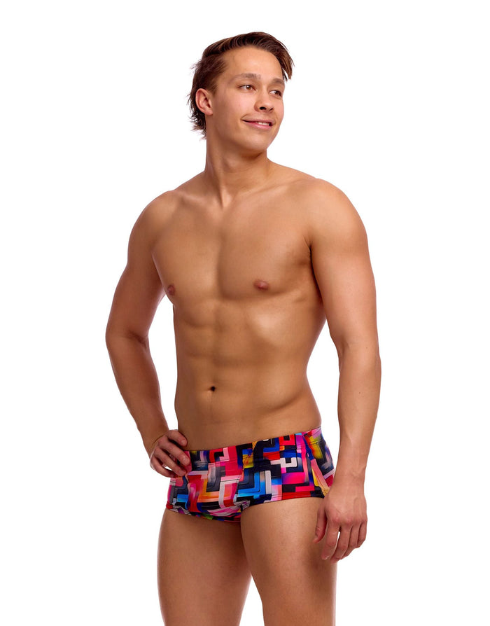 Funky Trunks Putty Rules Classic Swim Trunks - Multi