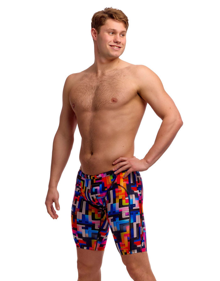 Funky Trunks Putty Rules Swim Training Jammers - Multi