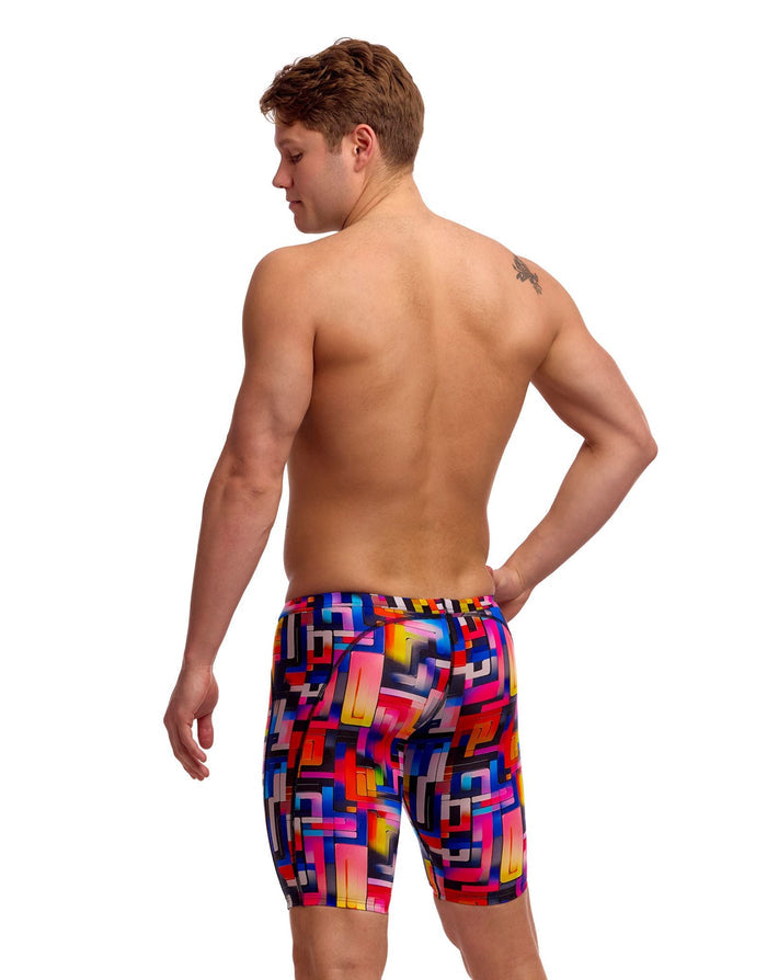 Funky Trunks Putty Rules Swim Training Jammers - Multi