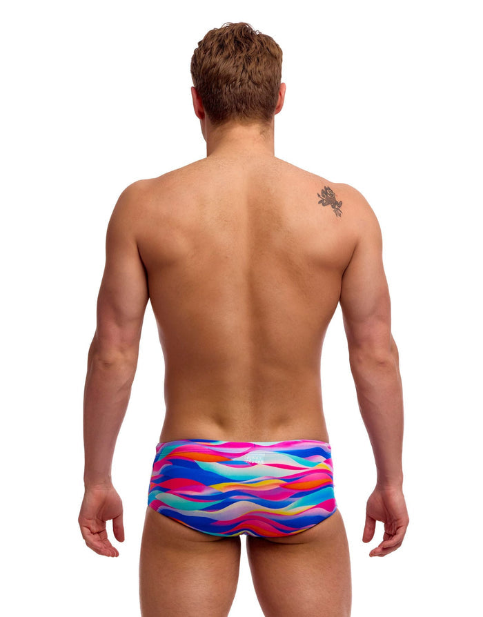 Funky Trunks Royal Wave Sidewinder Swim Trunks - Multi