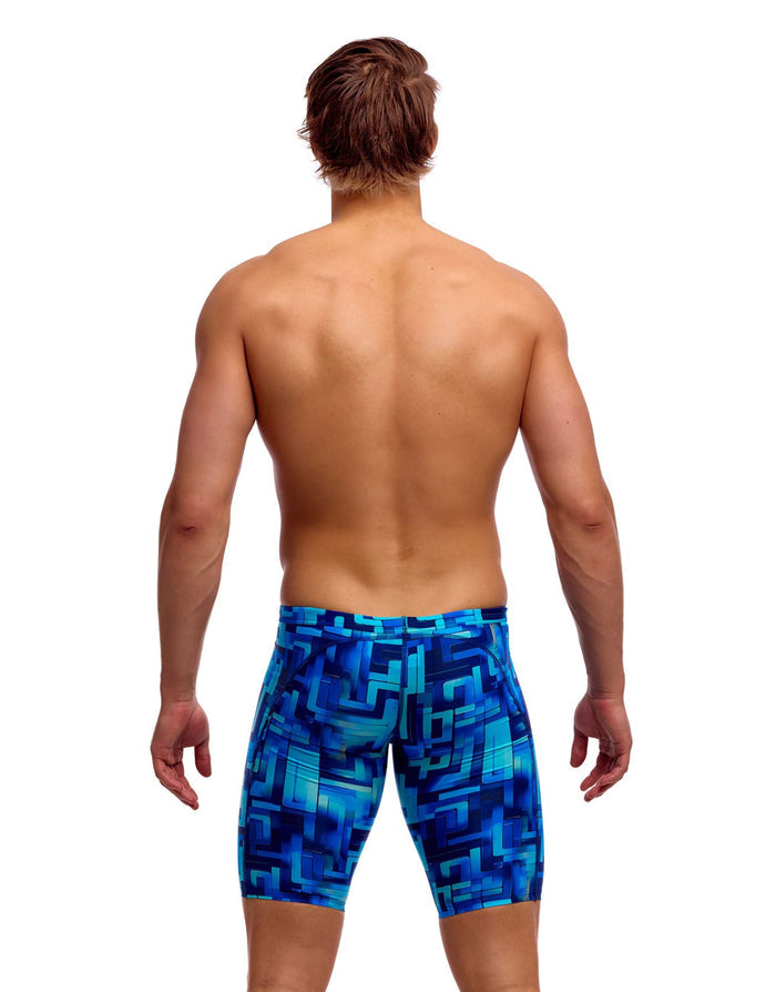 Funky Trunks You Blued Swim Training Jammers - Blue