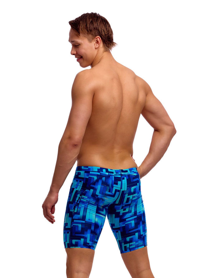Funky Trunks You Blued Swim Training Jammers - Blue