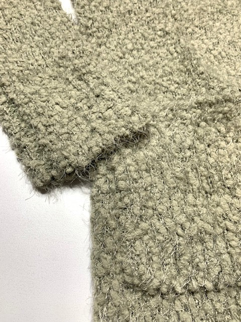 Fuzzy Wuzzy Popcorn Cardigan - Moss