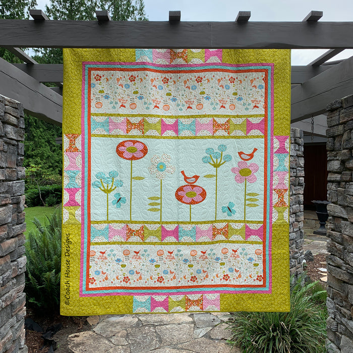 Garden Party Downloadable PDF Quilt Pattern