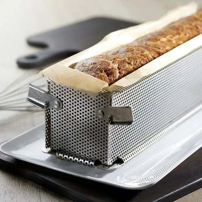 GEOforme Perforated Foldable Pate Mold 13.7 inches Long