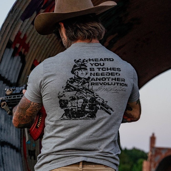 George Washington: Heard You B*tches Needed Another Revolution Men's T-Shirt