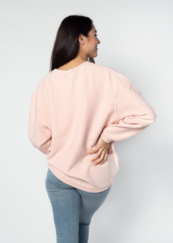 Georgia Bulldogs Women's Urban Pink Corded Sweatshirt