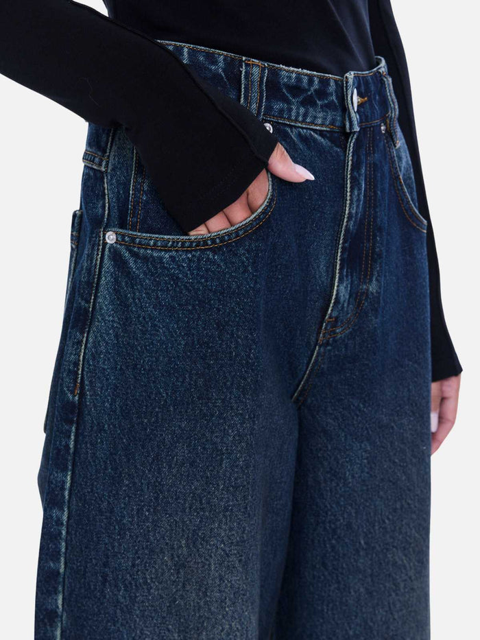 Georgia Denim Jean - Deep Indigo Wash